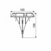 Solar-powered spotlight Galix Floor Aluminium - Декорация и Осветление<<<Дом Градина<<<BigBuy&&&LED