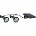 Solar-powered spotlight Lumi Garden Family Spiky 2-in-1 Black Aluminium Steel (2 Units) - Декорация и Осветление<<<Дом