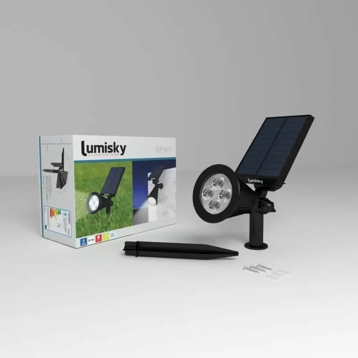 Solar-powered spotlight Lumisky 3760119732779 Adjustable 2-in-1 (2 Units) - Декорация и Осветление<<<Дом