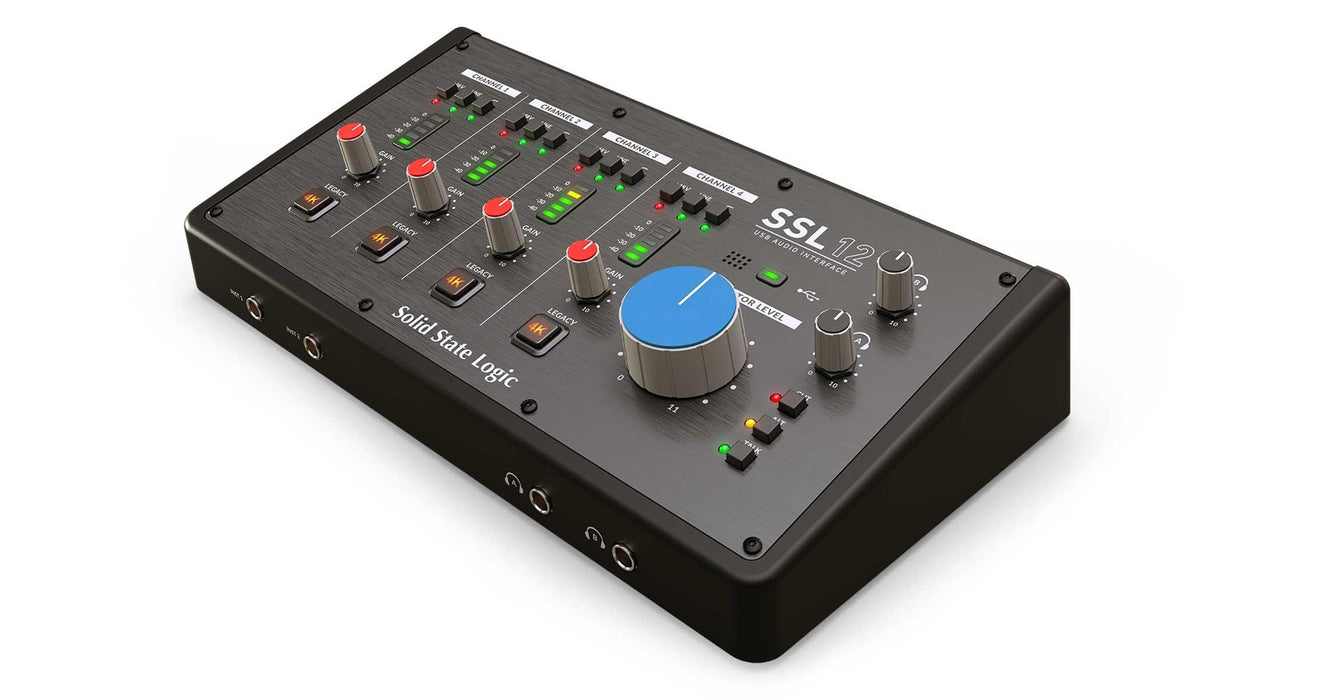 Solid State Logic SSL12 - Interfaz de audio USB-C 12/8