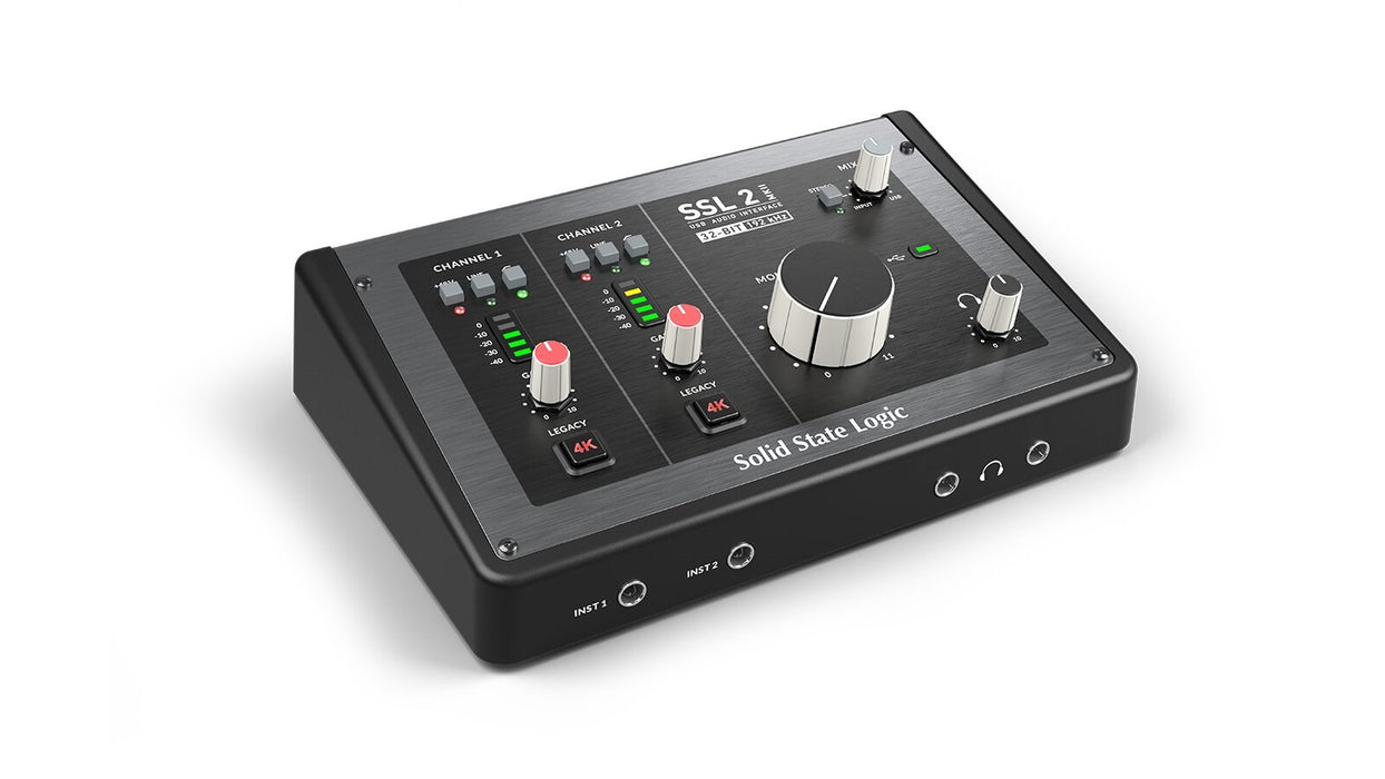 Solid State Logic SSL2 MKII - Interfaz de audio USB-C 2x2