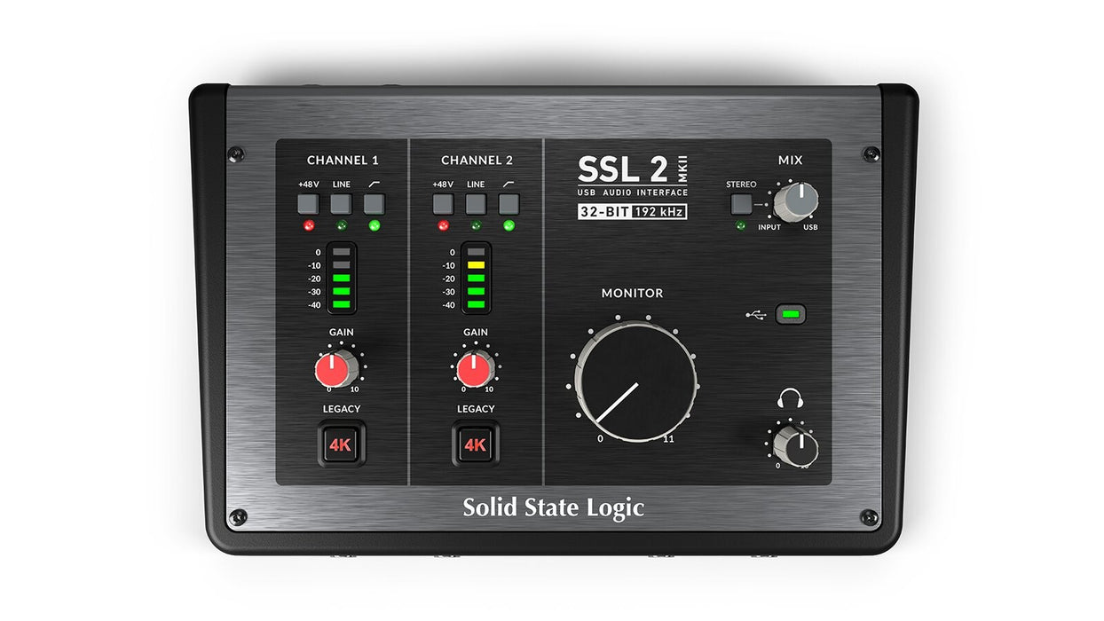 Solid State Logic SSL2 MKII - Interfaz de audio USB-C 2x2