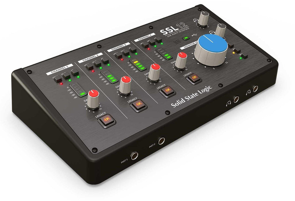 Solid State Logic SSL12 - Interfejs audio 12/8 USB-C
