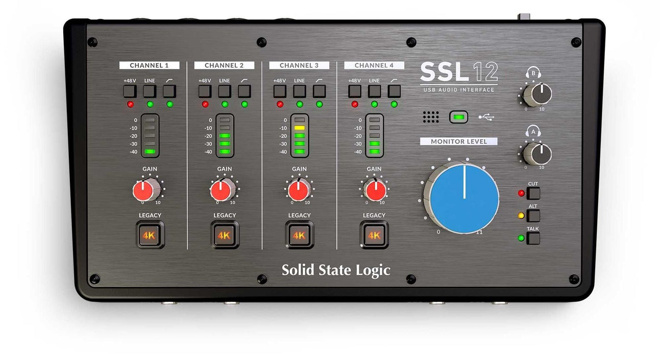 Solid State Logic SSL12 - Interfejs audio 12/8 USB-C