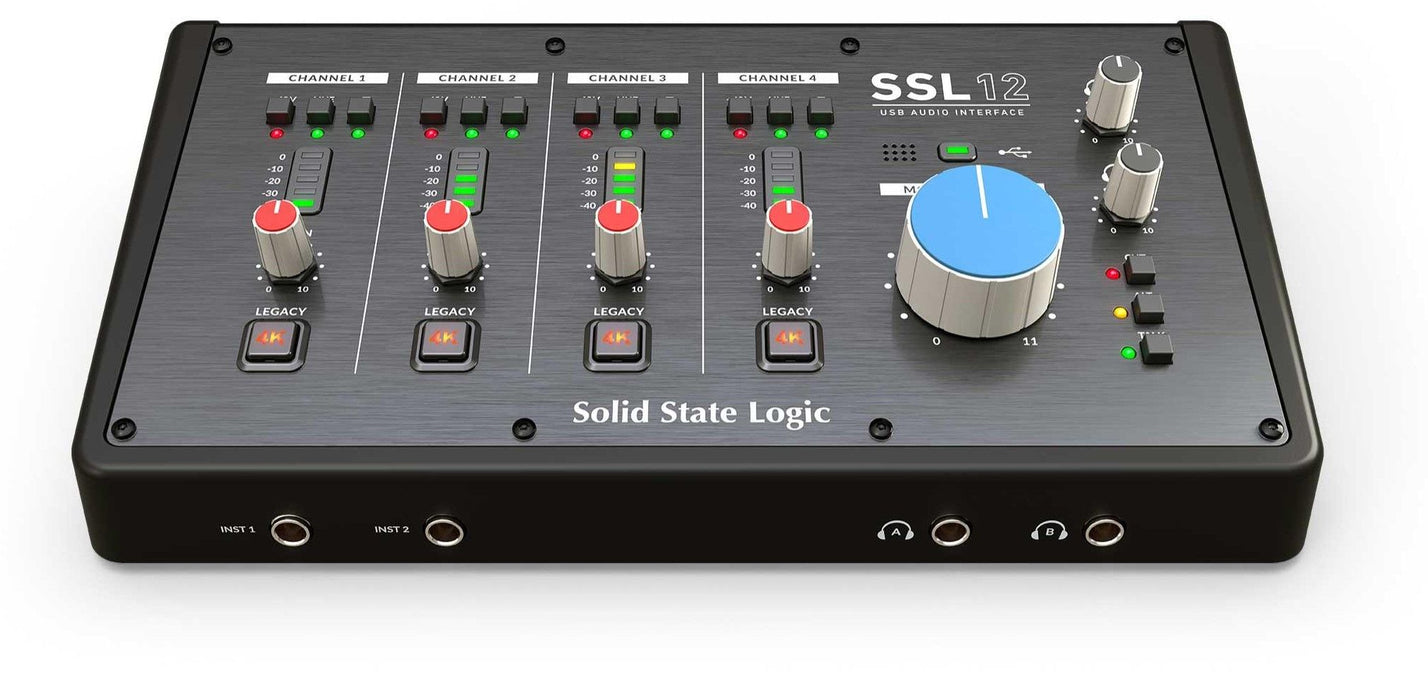 Solid State Logic SSL12 - Interfejs audio 12/8 USB-C