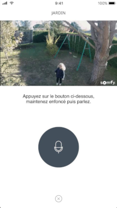 SOMFY OUTDOOR CAMERA - WHITE