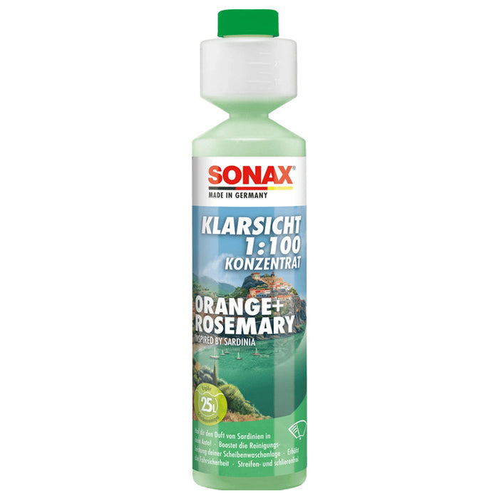 SUMMER WINDSCREEN FLUID 1:100 250ML SONAX KlarSicht