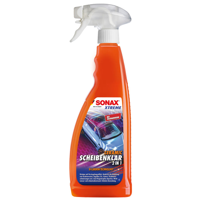 SONAX 2IN1 GLASS SPRAY 750ML