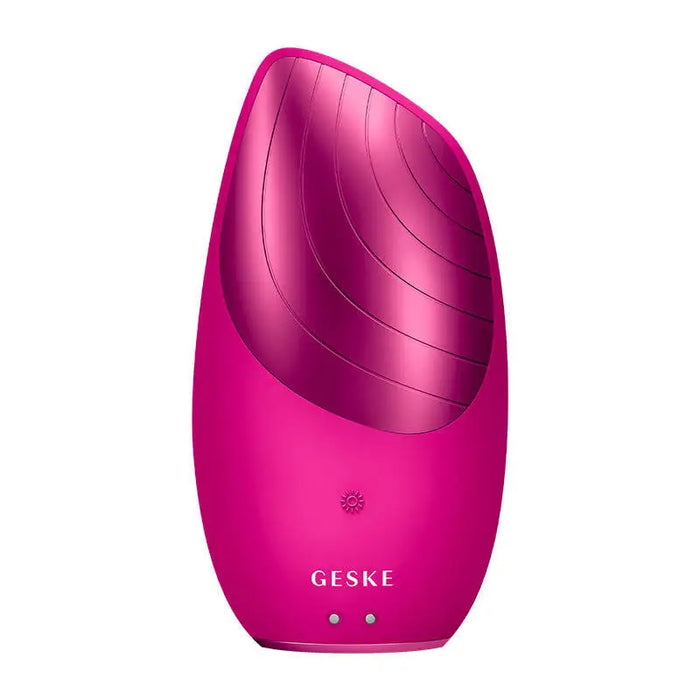 Sonic Thermo Facial Brush 6 in 1 Geske with APP (magenta) - Massagers<<<Facial care devices<<<Health