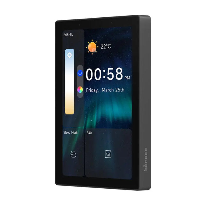SONOFF NSPanel Pro 120 Smart Control Panel Matter WiFi/Bluetooth/ZigBee (black) - Control panels<<<Control