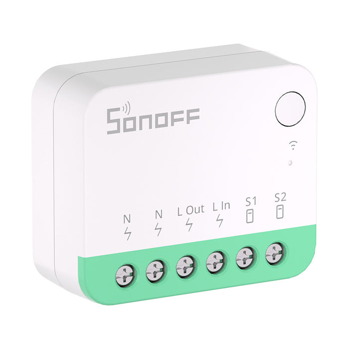 Smart mini switch WiFi Sonoff MINIR4M Matter (HomeKit, SmartThings, Home Assistant)
