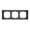 Frame for switch M5 80 triple 3-fold SONOFF M5-3C-80-F (graphite/black)