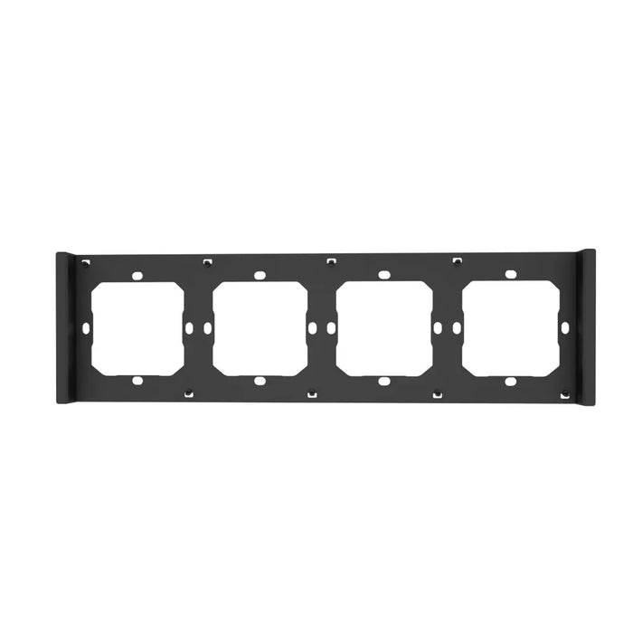 Frame for switch M5 80 quadruple 4-fold SONOFF M5-4C-80-F (graphite/black)