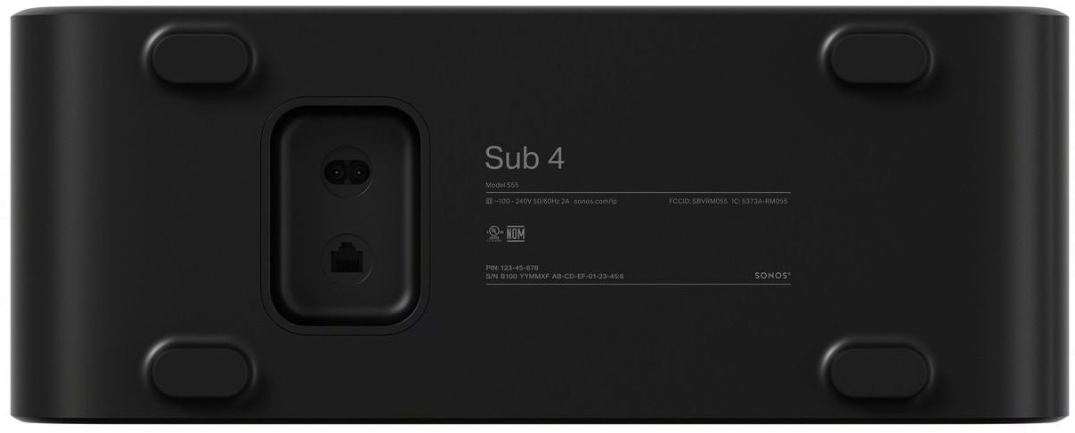 Soundbar system SONOS SUB 4 BK