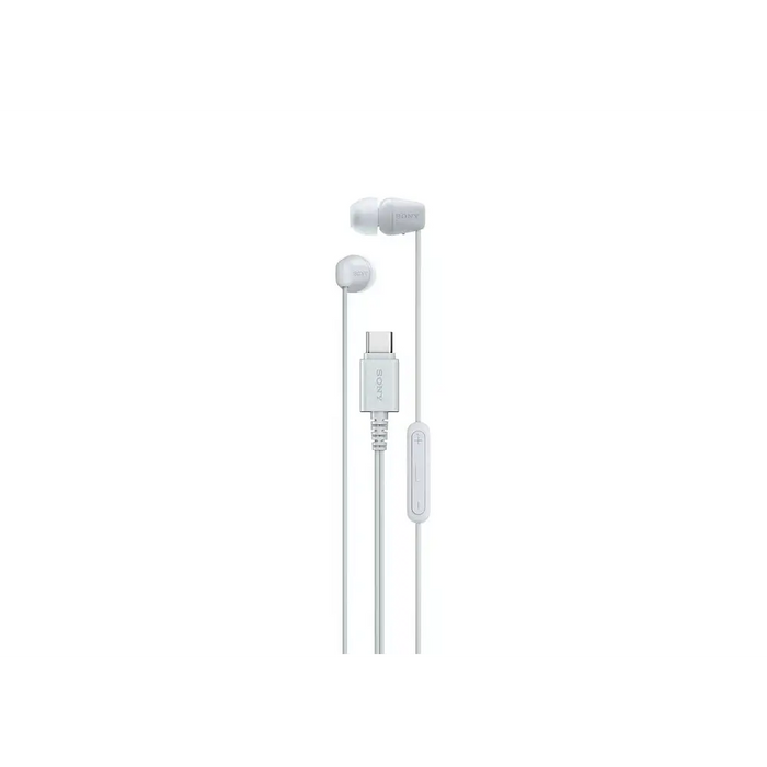 Sony Headset IER-EX15C USB-C White - Слушалки<<<SONY Small Audio<<<SONY<<<PolyComp&&&Електроника Периферни и резервни