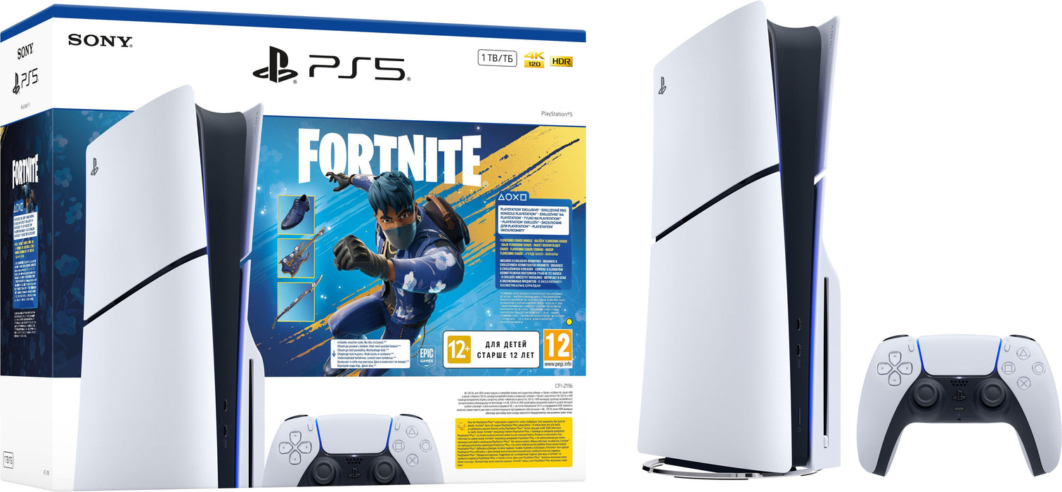 Console SONY PLAYSTATION 5 (SLIM) + FORTNITE FLOWERING CHAOS