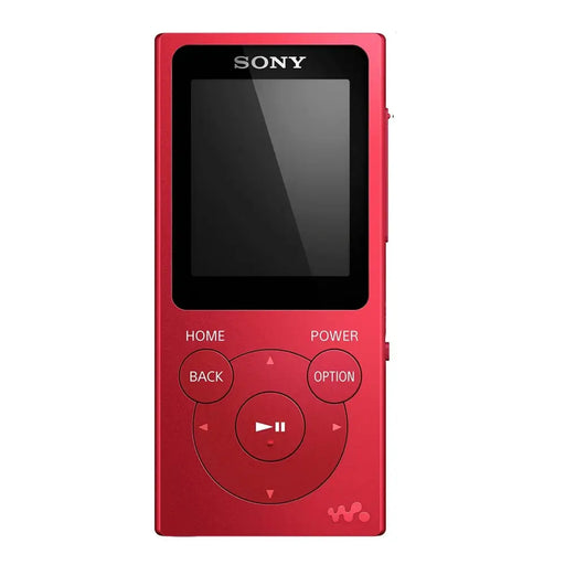 Sony Walkman NW-E394B MP3 Player 8GB Red Sony | MP3 Player | Walkman NW-E394B MP3 | Internal memory 8 GB | USB