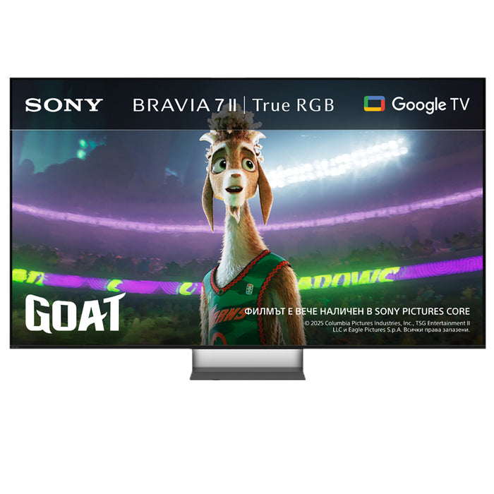 TV SONY BRAVIA 7II K-65XR75M2 4K Ultra HD TRUE RGB LED SMART TV, GOOGLE TV, 65.0 ", 164.0 cm