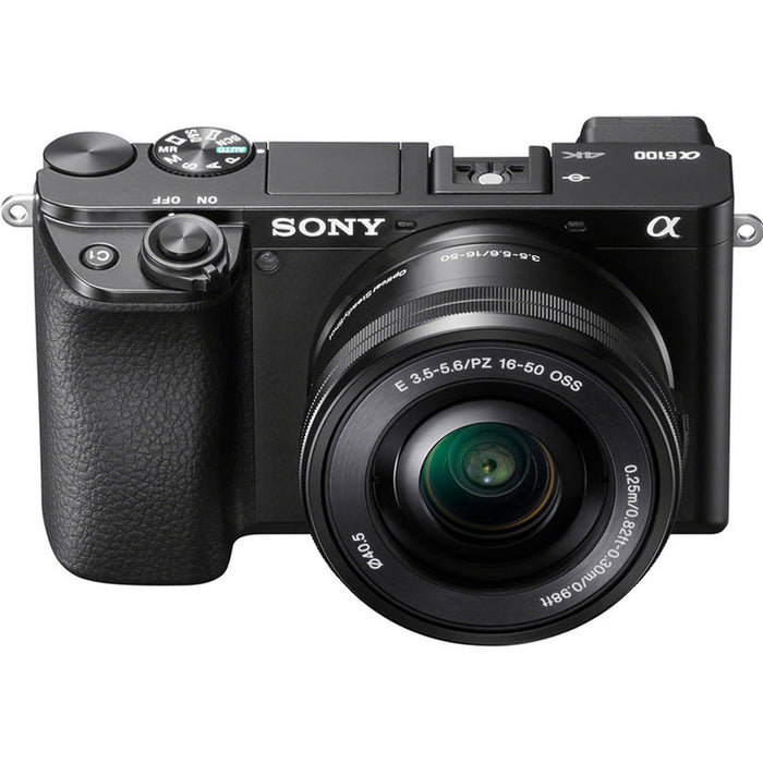 Mirrorless camera SONY ALPHA 6100+SEL 16-50 24.2 MPx, WI-FI, MIRRORLESS