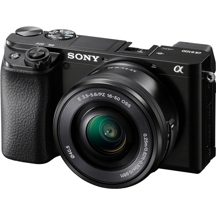 Mirrorless camera SONY ALPHA 6100+SEL 16-50 24.2 MPx, WI-FI, MIRRORLESS