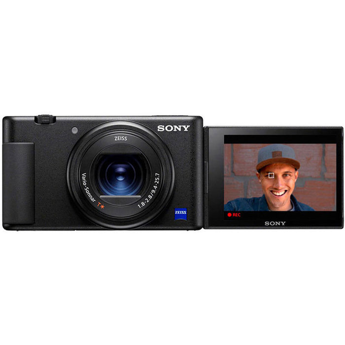 Digital camera SONY ALPHA ZV1AB 24-70MM 20.1 MPx, OPTICAL ZOOM 2.7, WI-FI, BLACK