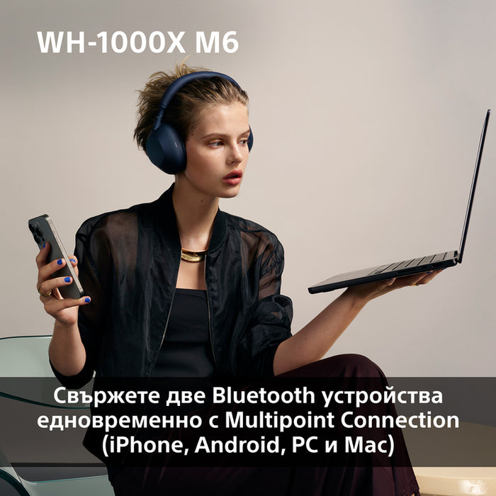 Stereo headphones SONY WH1000XM6P