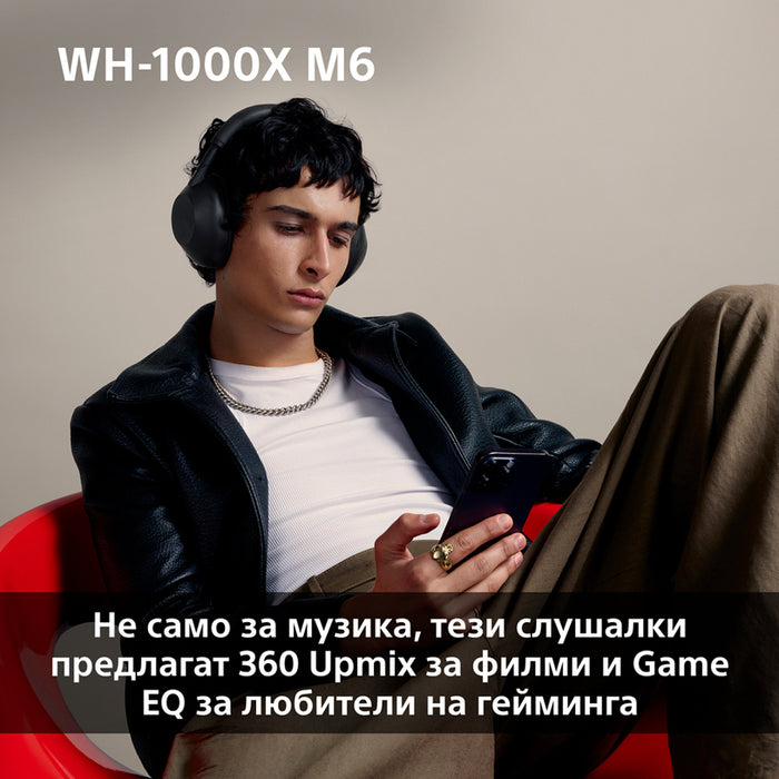 Stereo headphones SONY WH1000XM6P