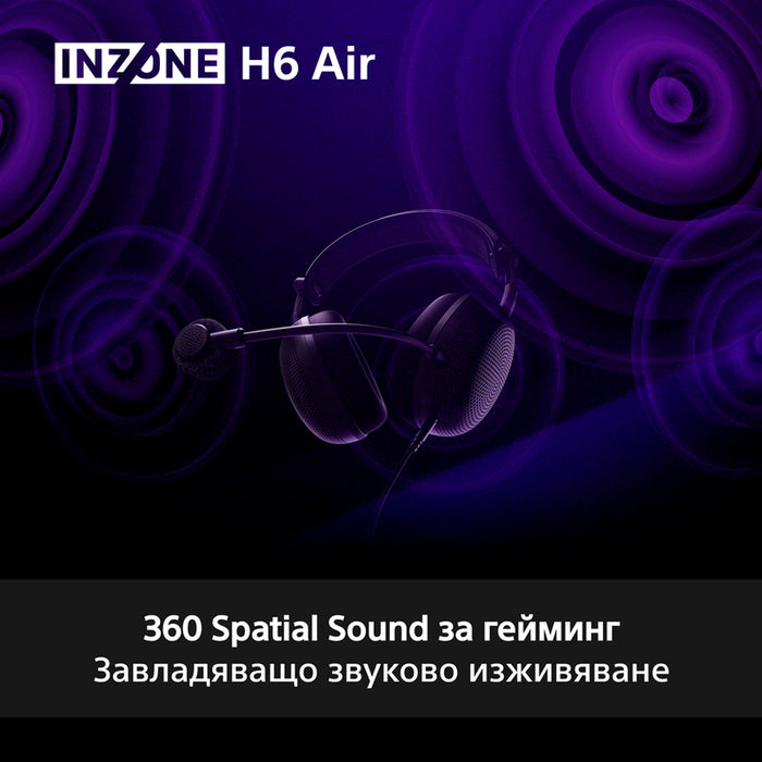 WIRED HEADPHONES SONY INZONE H6 AIR PS5 SONY MDR-G600B