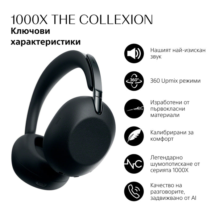 Stereo headphones SONY WH1000XXB THE COLLECTION