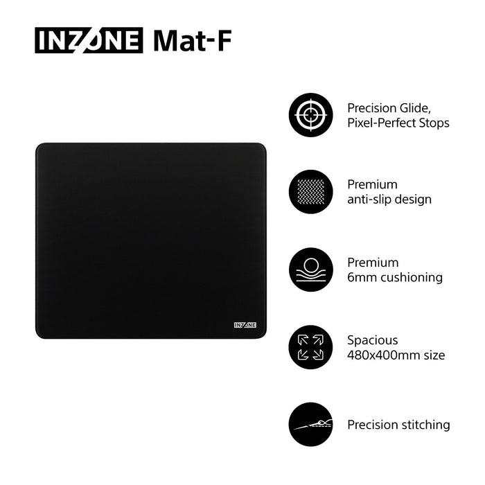 Gaming Mouse Pad 480x400x6 mm SONY INZONE Mat-F MPDF900B.WW