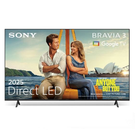 TV SONY Bravia 3 K55S39B, 55" (139 cm), 4K Ultra HD, Smart TV (Google TV) 2025