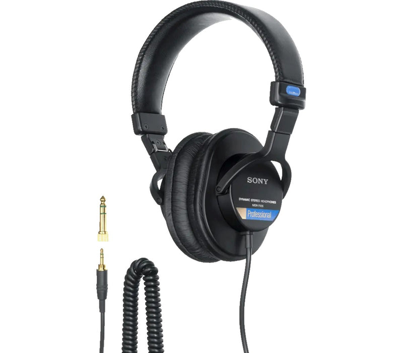 Sony MDR-7506 - closed-back studio headphones, black