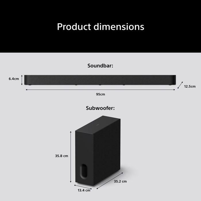 Soundbar system Sony HTA7100KIT BRAVIA Theater Bar 7 + Sub 7