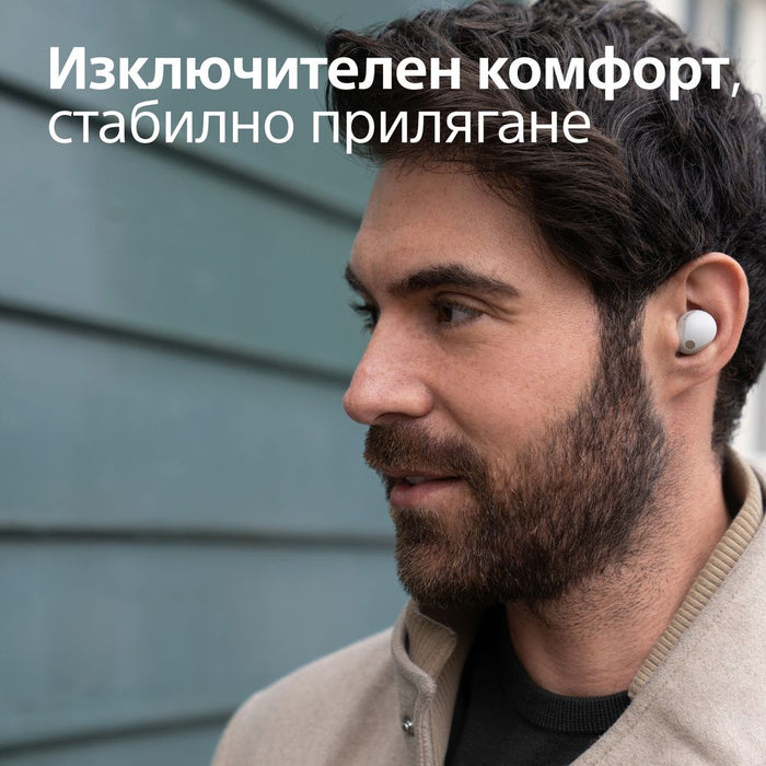 True wireless headphones SONY WF1000XM5S WIRELESS CONNECTION, SILVER