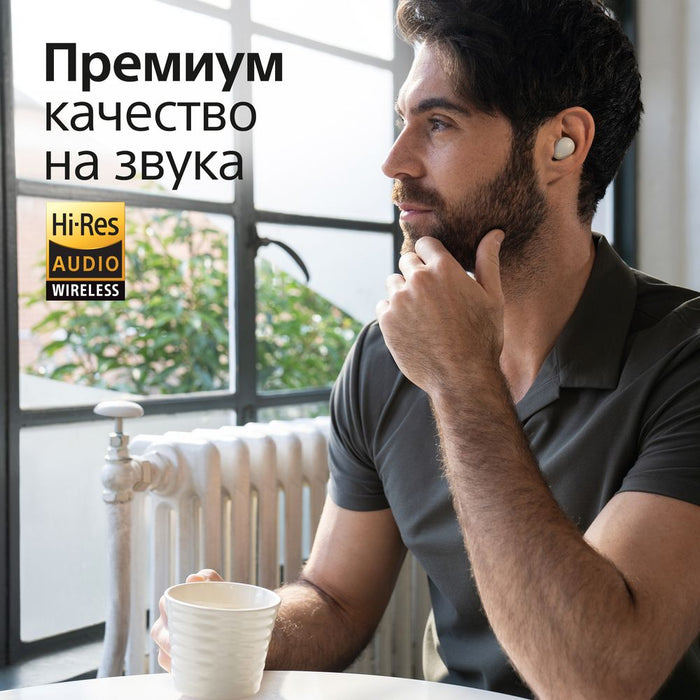 True wireless headphones SONY WF1000XM5S WIRELESS CONNECTION, SILVER
