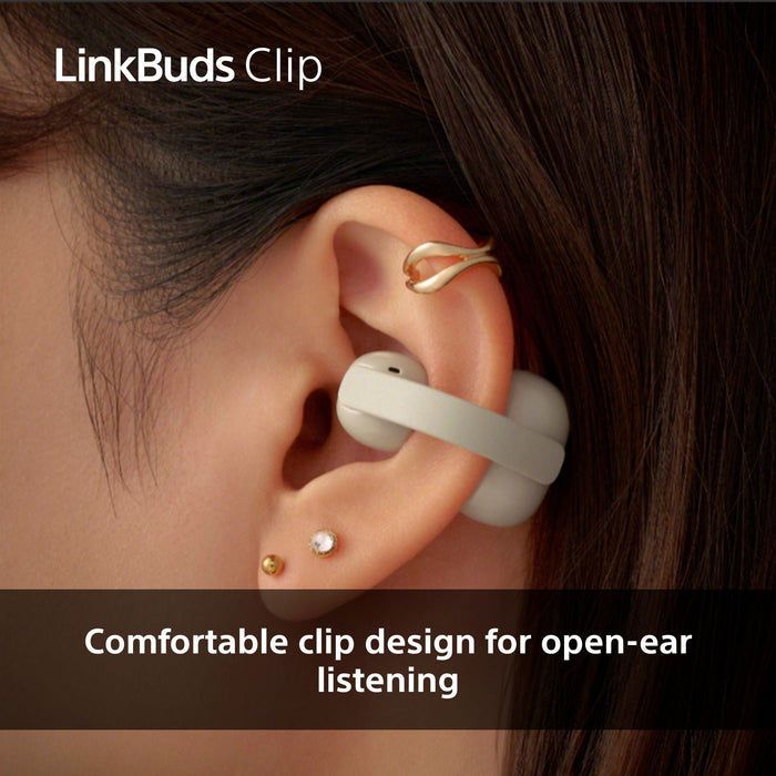 Sony LinkBuds Clip WF-LC900 TWS Open-ear Earbuds , green