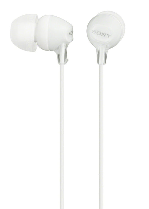 Sony MDR-EX15AP In-Ear Earphone with Microphone White EU