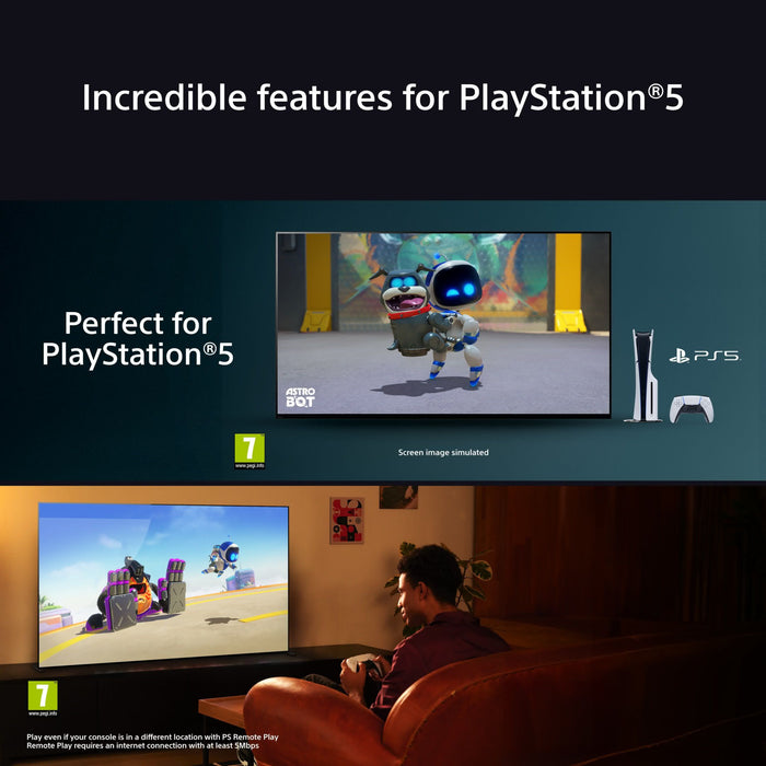 TV SONY Bravia 3 K75S35B, 75" (189 cm), 4K Ultra HD, Smart Google TV