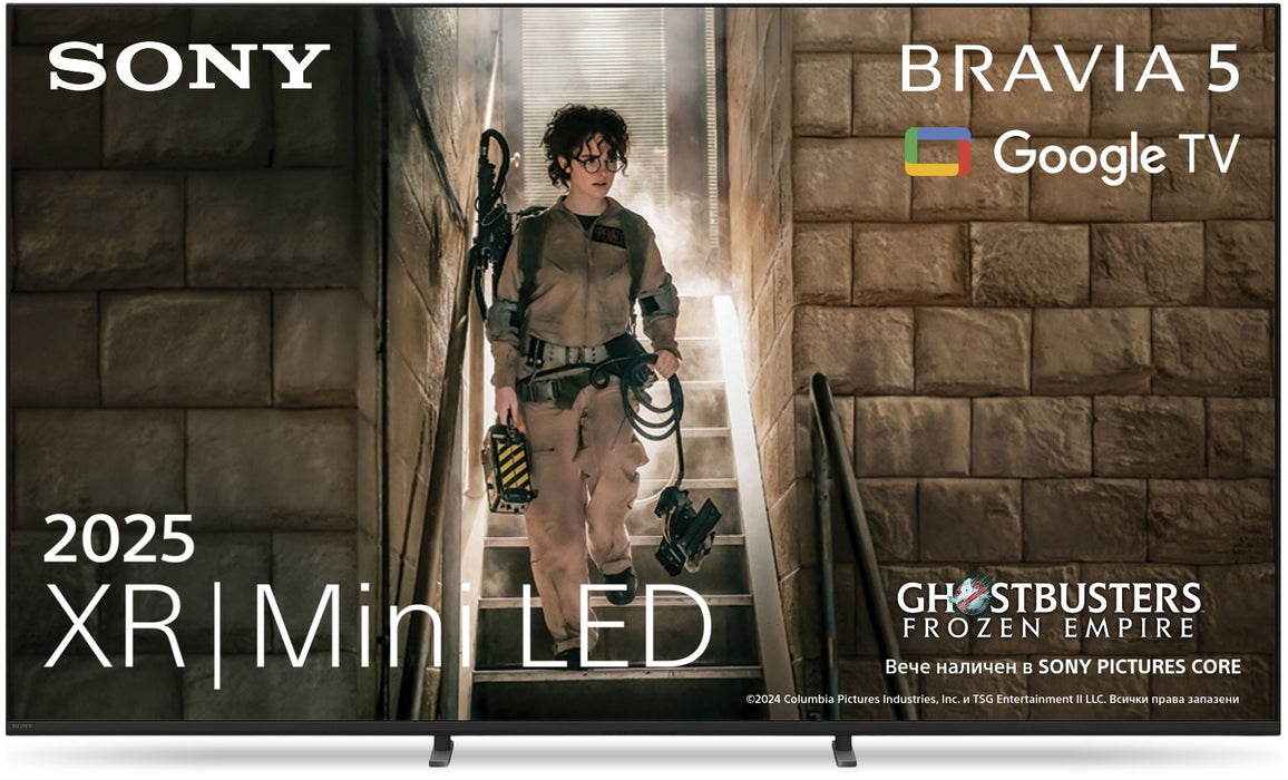 TV SONY BRAVIA 5 K85XR55BP, 85"(215 cm), 4K Ultra HD Mini LED, Smart TV