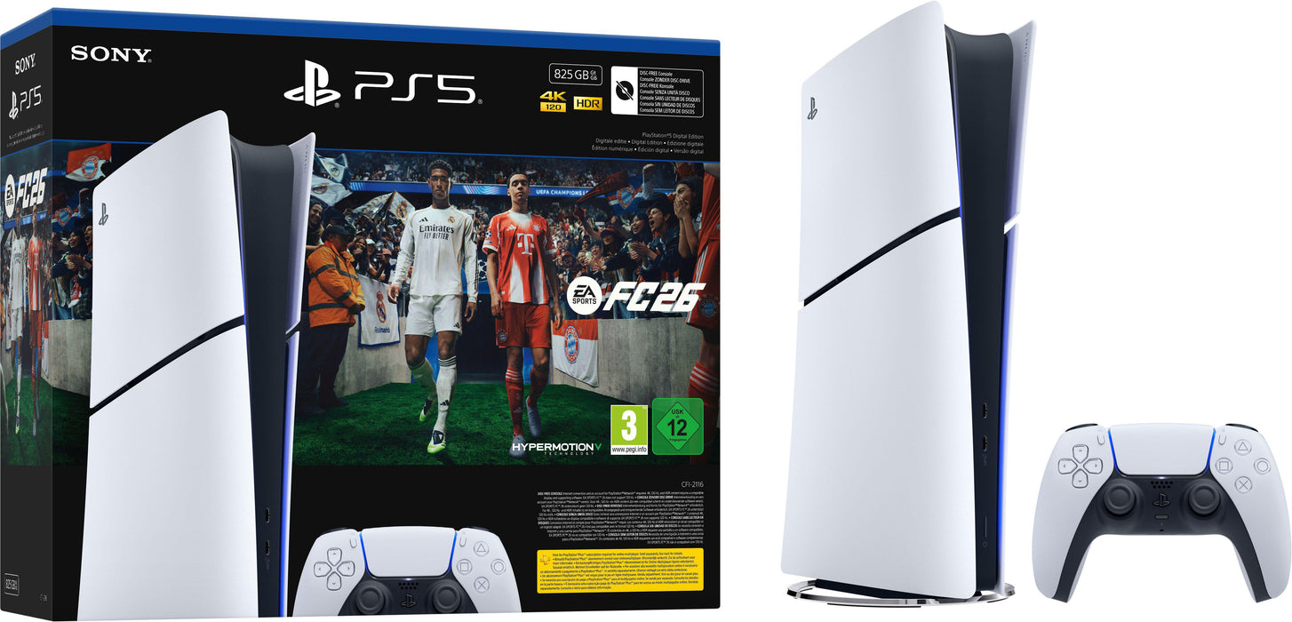 Console PlayStation 5 (Slim) - Digital Edition + FC26