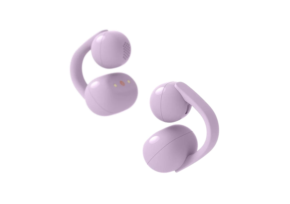 Sony LinkBuds Clip WF-LC900 TWS Open-ear Earbuds , lavender