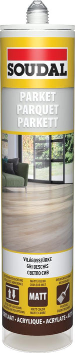 PARQUET SEALER LIGHT GRAY 280 ML SOUDAL