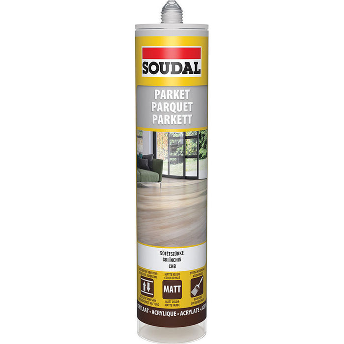 PARQUET SEALER DARK GRAY 280 ML SOUDAL