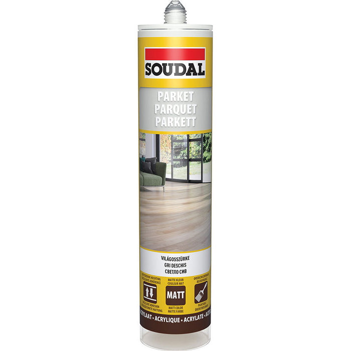 PARQUET SEALER LIGHT GRAY 280 ML SOUDAL