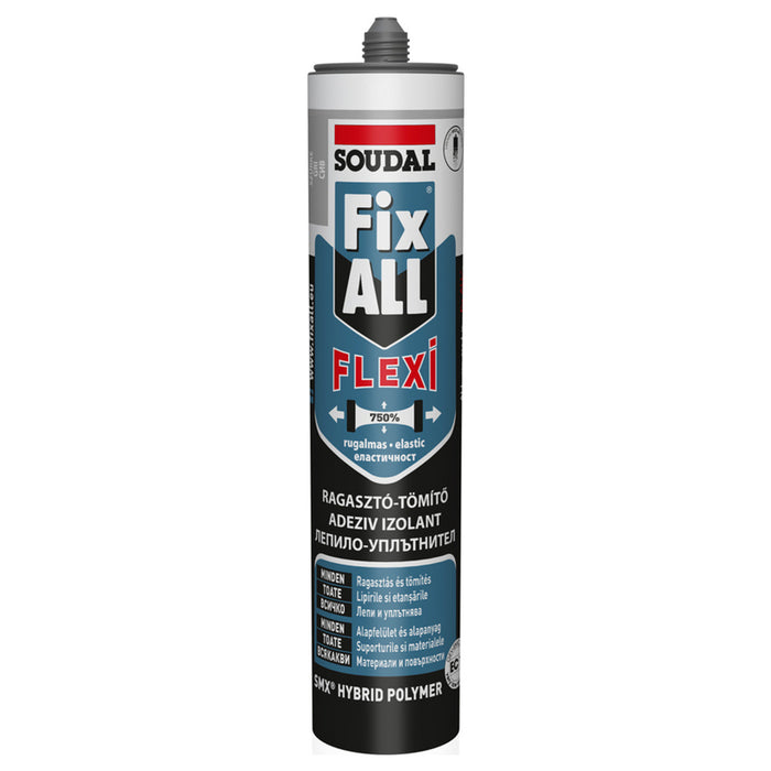 ADHESIVE SEALANT FIX ALL FLEXY GREY 290 G SOUDAL