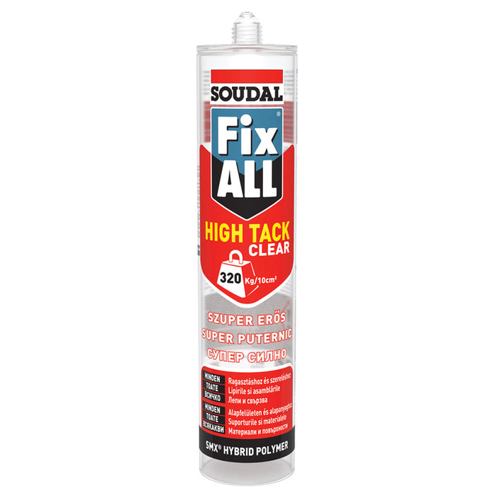 ADHESIVE SEALANTER FIX ALL HIGH TACK 290 G SOUDAL