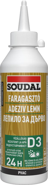 WOOD GLUE D3 WATER RESISTANT 250 ML