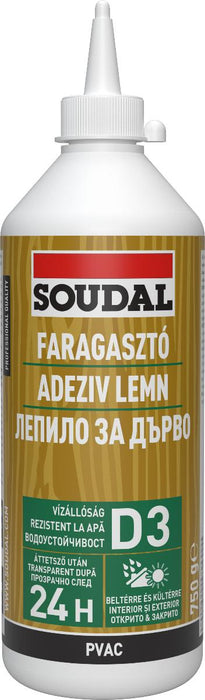 WOOD GLUE D3 WATER RESISTANT 750 ML