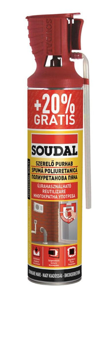 MOUNTING FOAM HAND 500 ML + 100 ML