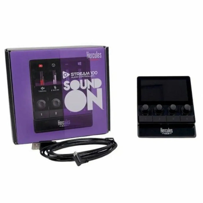 Sound Controller Hercules Stream 100 - Електроника Телевизори<<<Компютри| Електроника<<<BigBuy&&&Стрийминг